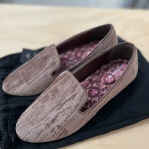 Birdies NIB velvet ballet flats.
